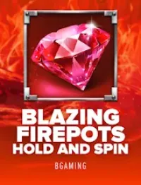 blazing firepots hold and spin logo
