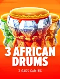 3 african drums - logo